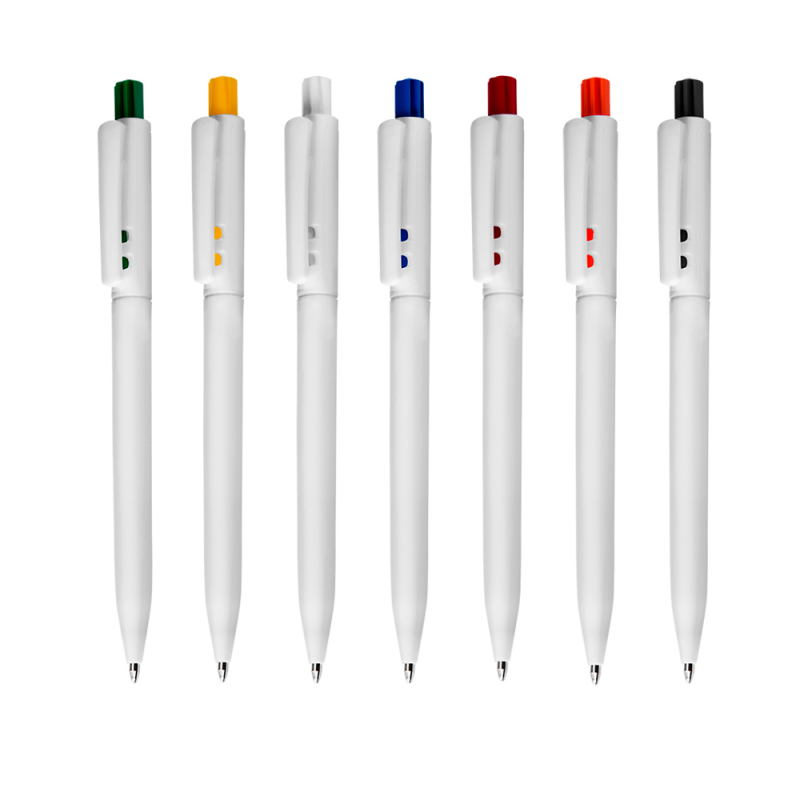 caneta plástica simples