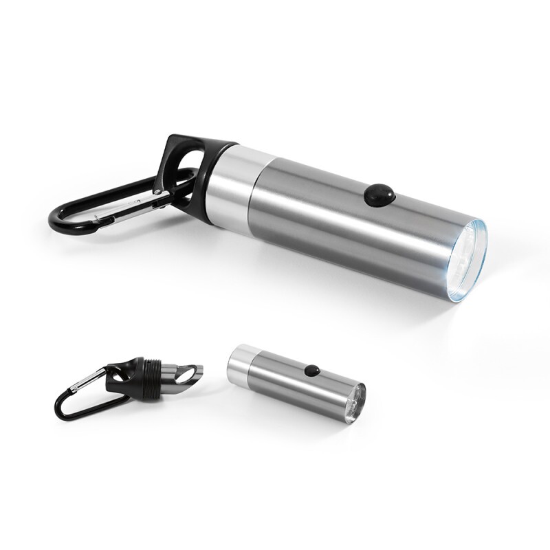 lanterna de alumínio com 6 led screebe