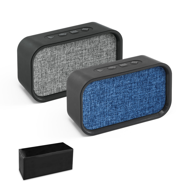 Caixa de som em Poliéster com AM/FM e Bluetooth