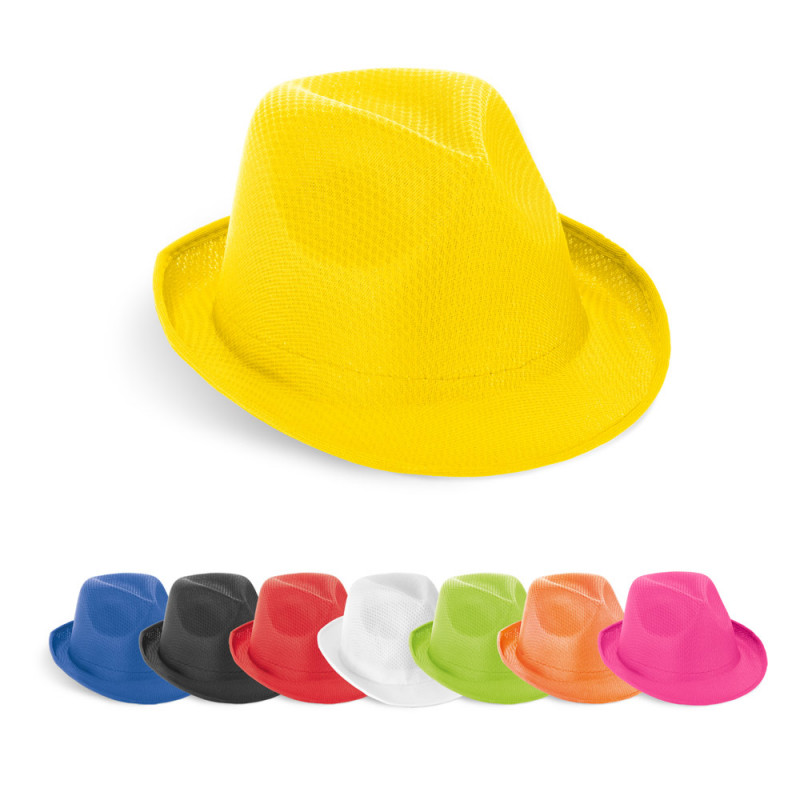 Chapéu promocional colorido