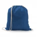 sacola tipo mochila em algodão tingido