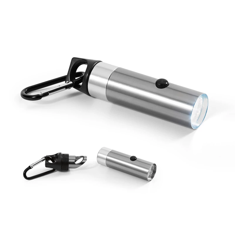 lanterna de alumínio com 6 led screebe