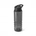 squeeze com tampa rosqueável e bico 650ml-vermelho
