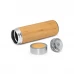 garrafa térmica em bambu com infusor