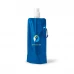 squeeze dobrável com mosquetão 460ml-azul royal