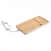 organizador de mesa em bambu