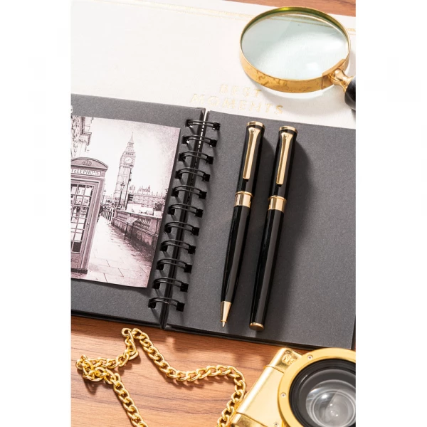 conjunto canetas golden