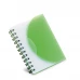 caderno com capa em pp