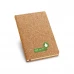 caderno a5 ecológico com capa em cortiça