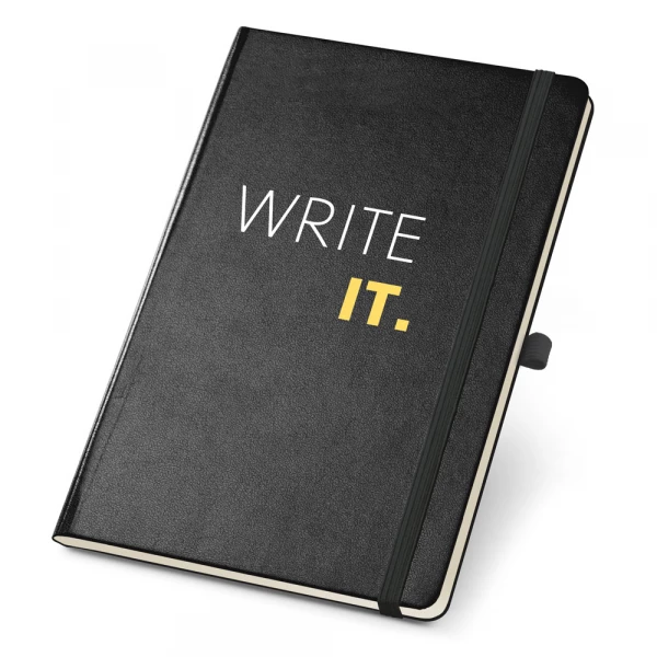 caderno com miolo em marfim