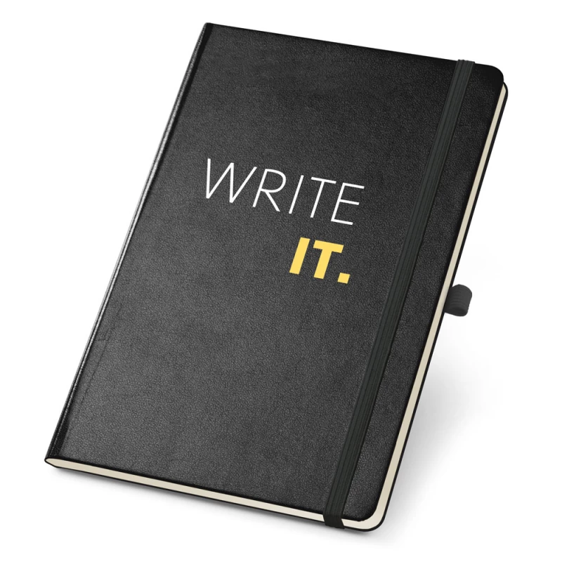 caderno com miolo em marfim