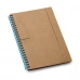 caderno b6 sustentável com suporte de caneta 