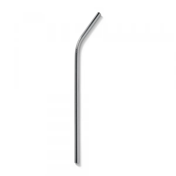 canudo de aço inox curvado