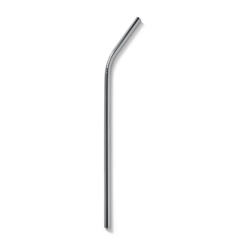 canudo de aço inox curvado