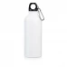 squeeze em alumínio com mosquetão brilhante-vermelho-550ml