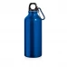 squeeze em alumínio com mosquetão brilhante-vermelho-550ml