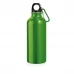 squeeze em alumínio com mosquetão brilhante-vermelho-550ml
