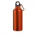 squeeze em alumínio com mosquetão brilhante-vermelho-550ml