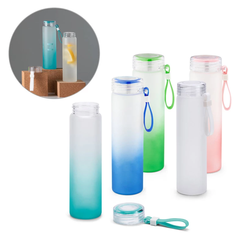 squeeze em vidro degradê 470ml