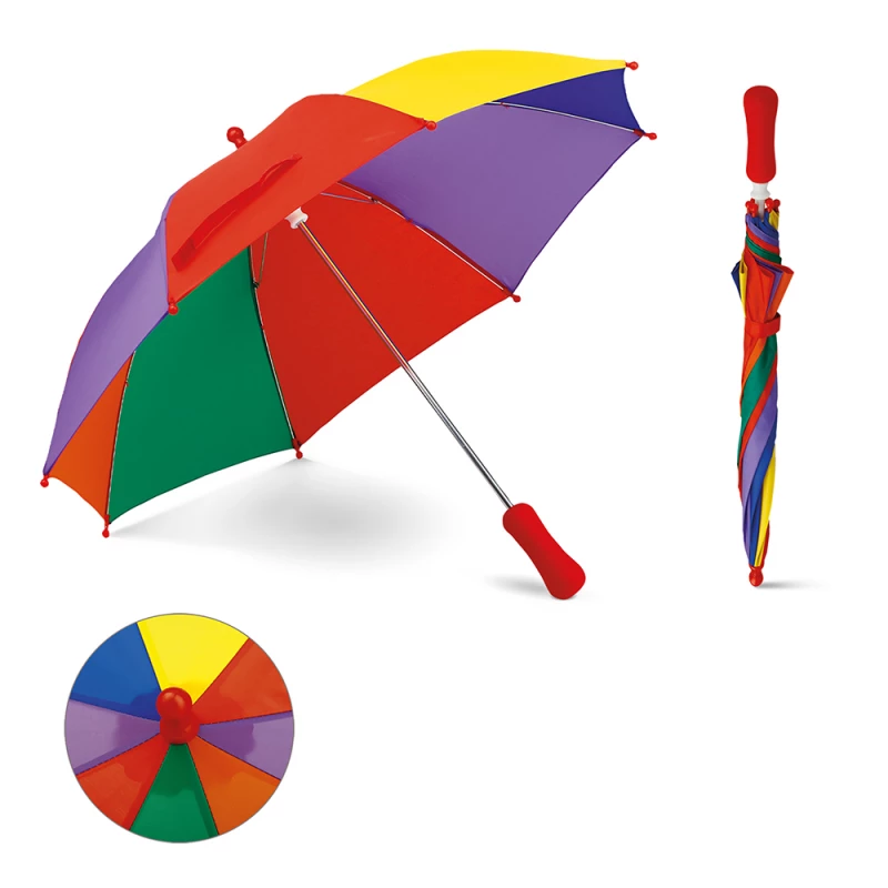 guarda-chuva infantil colorido