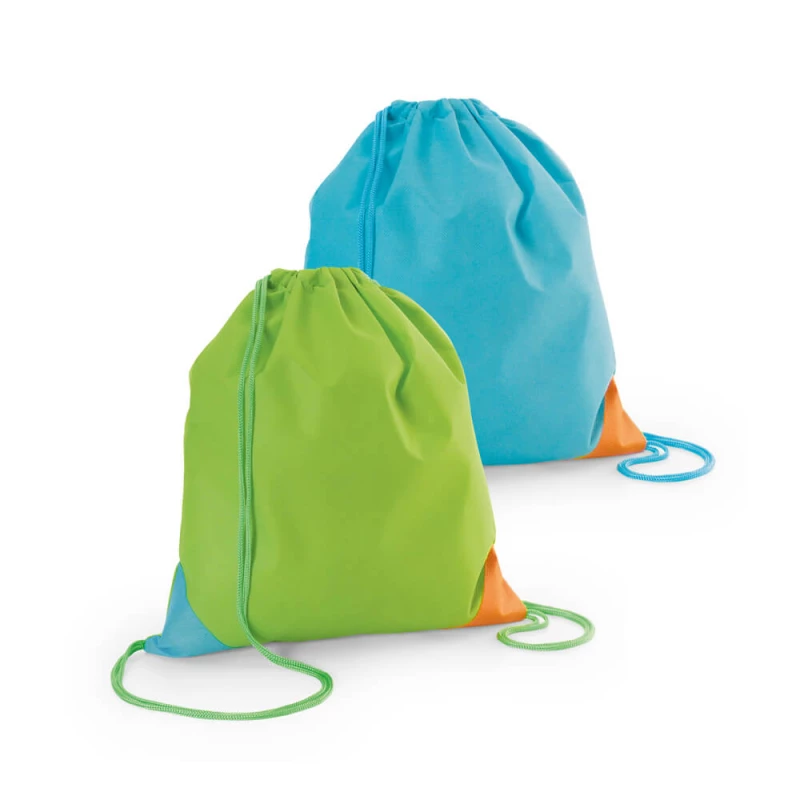 sacola infantil tipo mochila