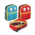 bolsa térmica infantil com bolso frontal e lateral 