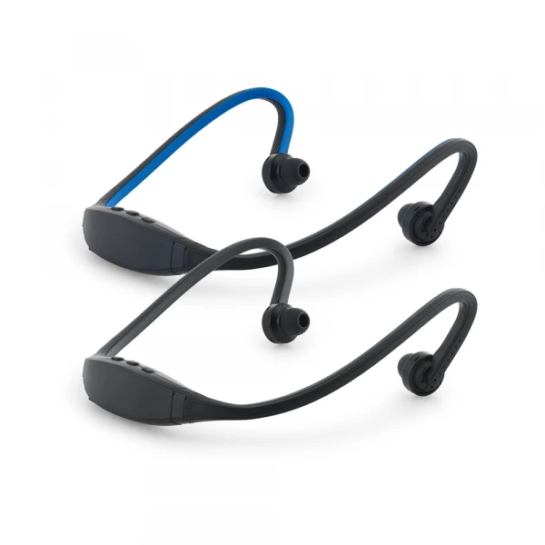 fone de ouvido com alça de pescoço em silicone