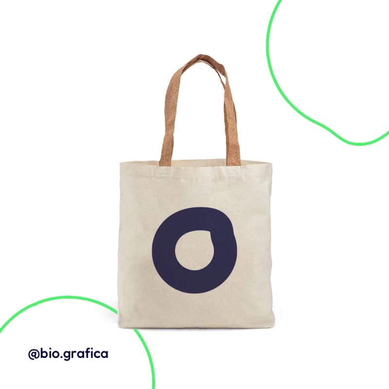 sacola ecobag com alça em cortiça