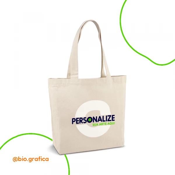 ecobag com bolso interno