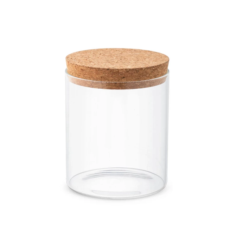 pote de vidro com tampa em cortiça 700ml