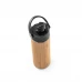 garrafa em bambu e tampa com bico 440 ml
